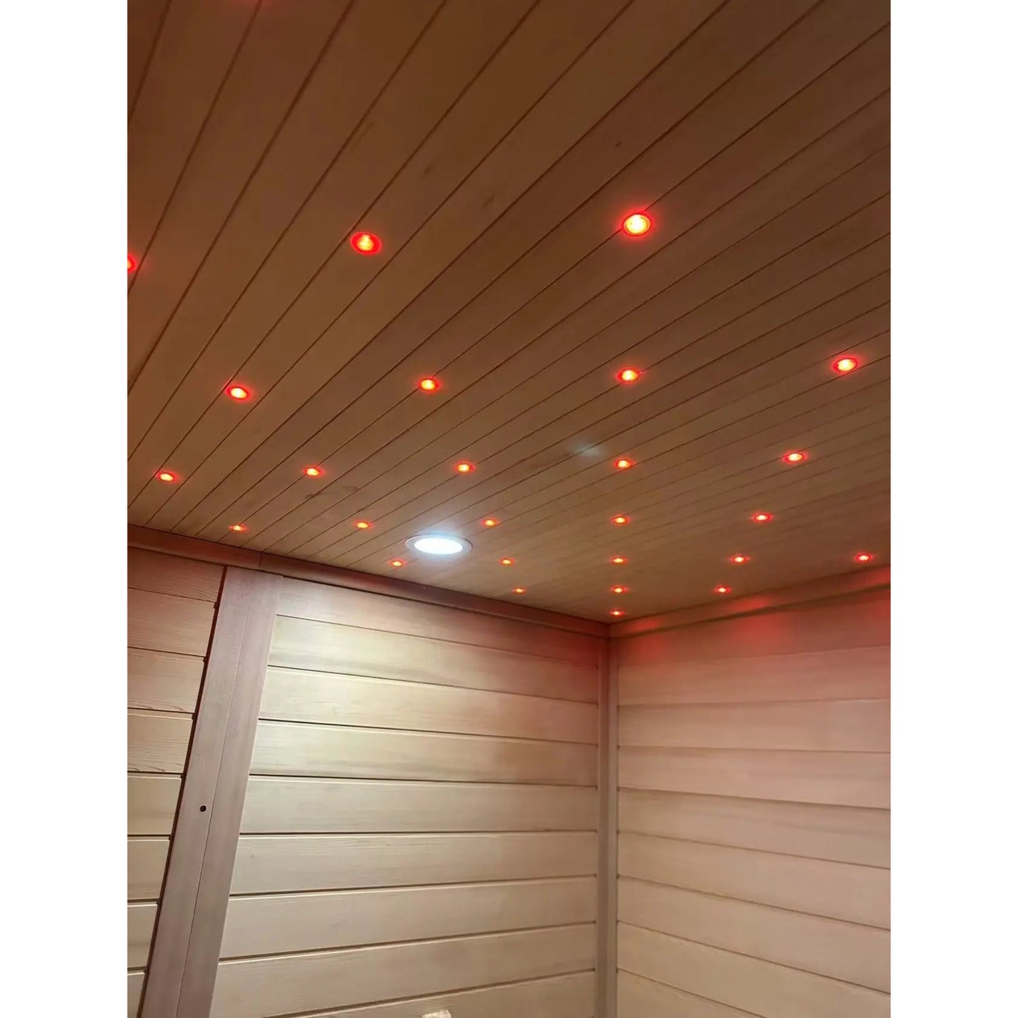 PureTherm | Glass-Front Square Outdoor Sauna | 6kW | 4–6 Person