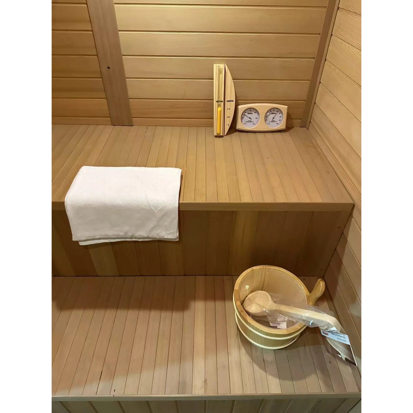 PureTherm | Glass-Front Square Outdoor Sauna | 6kW | 4–6 Person