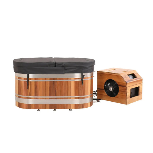 PureTherm | Cedar U-Plunge Cold Therapy Tub