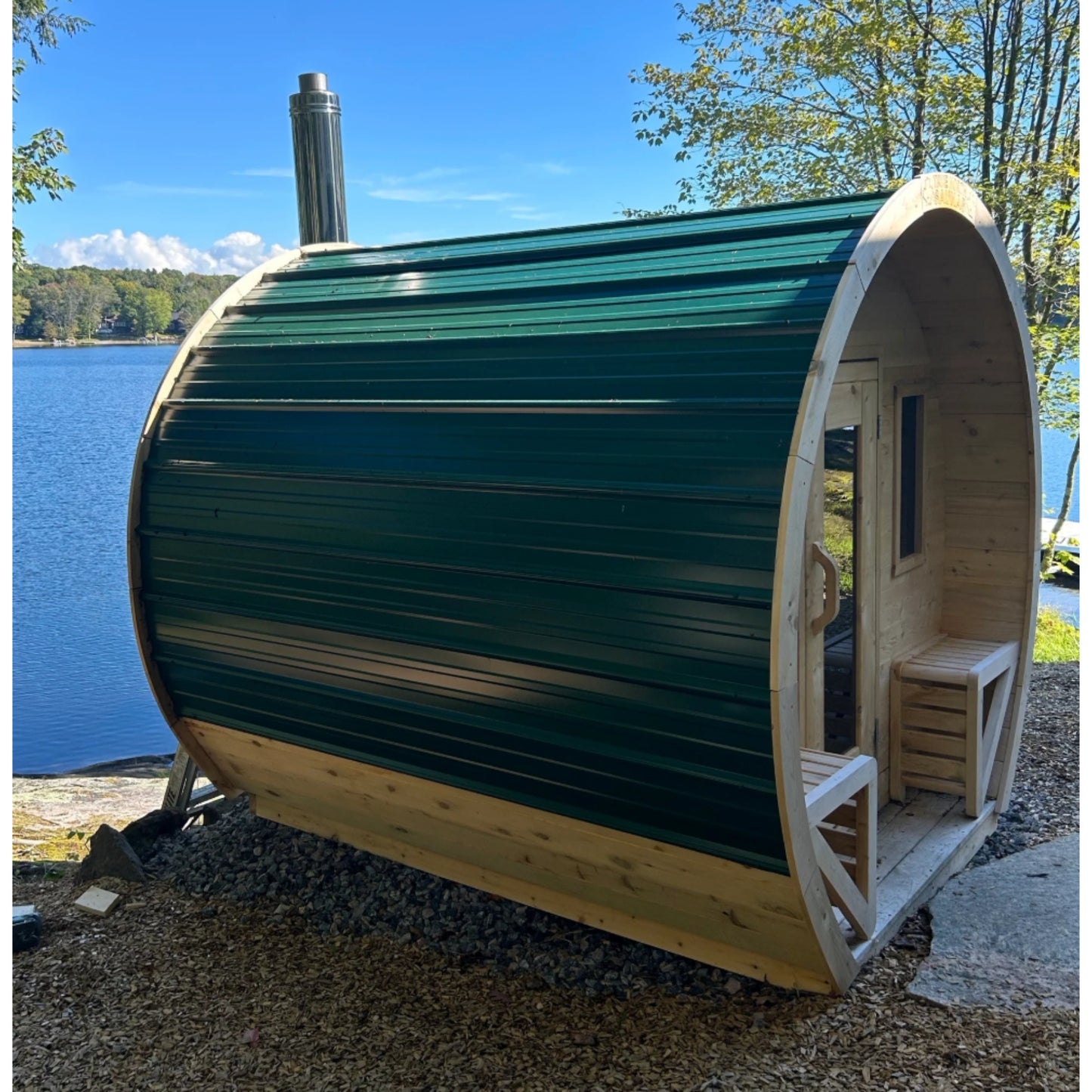 True North Schooner Outdoor Sauna – Red Cedar or White Cedar Wood